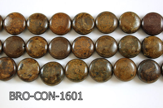 Bronzite Coin 16mm BRO-CON-1601