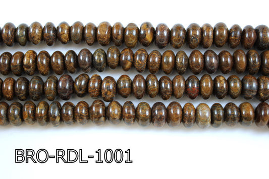 Bronzite Rondel 10mm BRO-RDL-1001