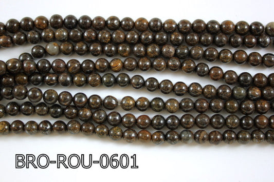 Bronzite Round 6mm BRO-ROU-0601