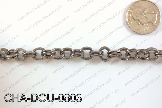 Chain Double Loop 8mm 16.4' CHA-DOU-0803