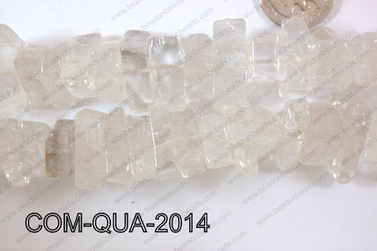 Natural Quartz Chips White 10-20mm COM-QUA-2014