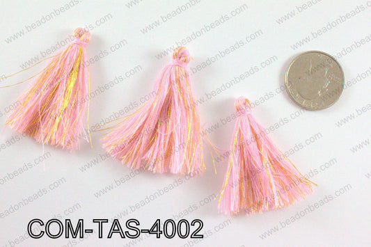 Thread tassels 38mm, PinkCOM-TAS-4002