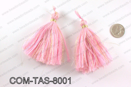 Thread tassels 90mm, PinkCOM-TAS-8001
