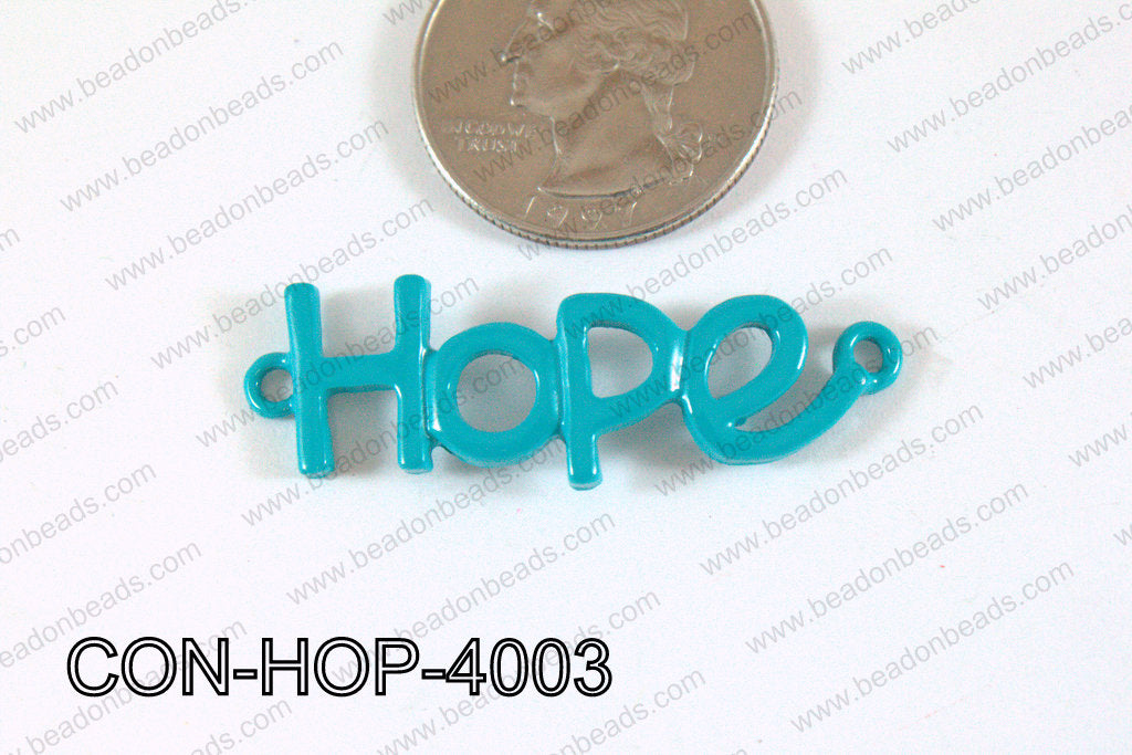 Hope Connector Turquoise 13x40mm CON-HOP-4003
