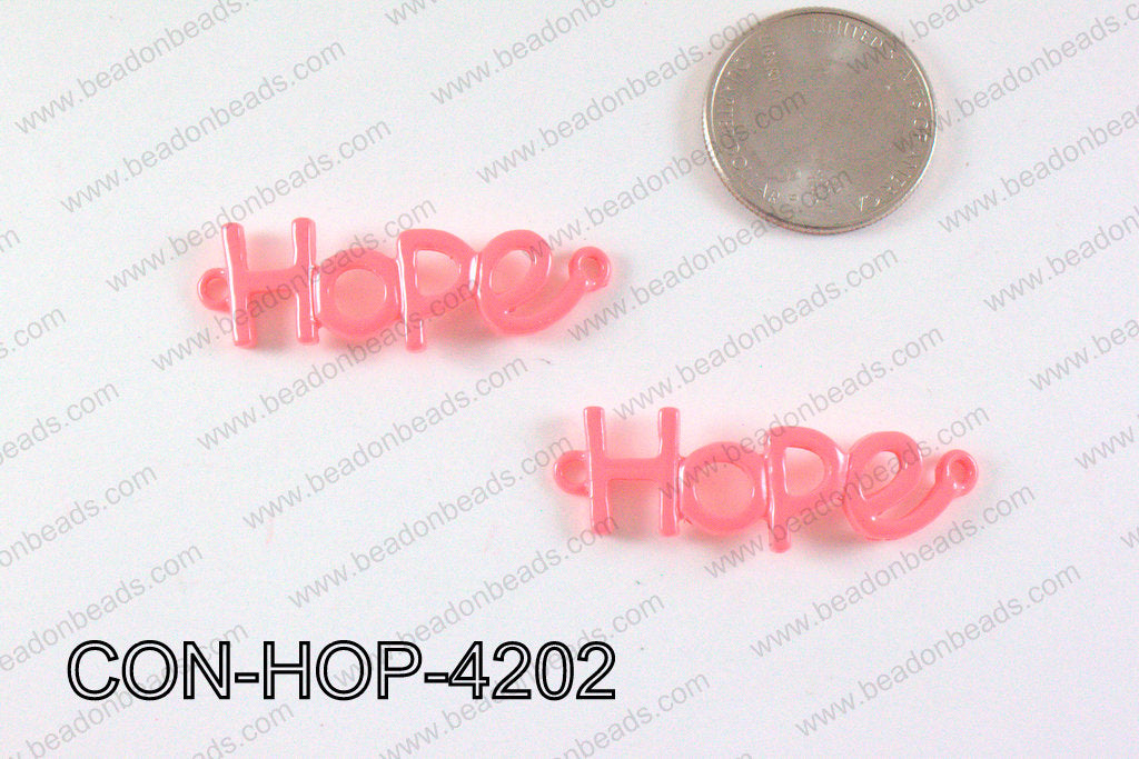 Hope Connector Pink 42x12mm CON-HOP-4202