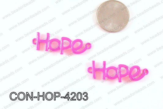 Hope Connector Hot Pink 42x12mm CON-HOP-4203