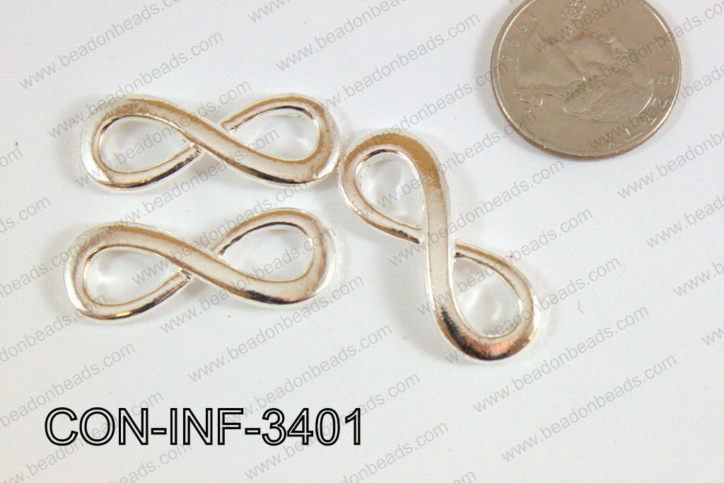 Sideway cross connector infinity 13x34mm CON-INF-3401