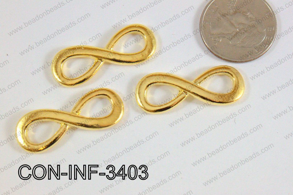 Sideway cross connector infinity 13x34mm CON-INF-3403