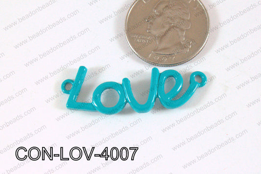 Love Connector Turquoise 13x40mm CON-LOV-4007