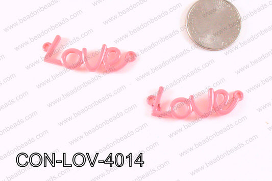 Love Connector Pink 12x40mm CON-LOV-4014