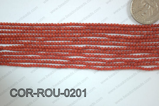 Coral Round 2mm COR-ROU-0201