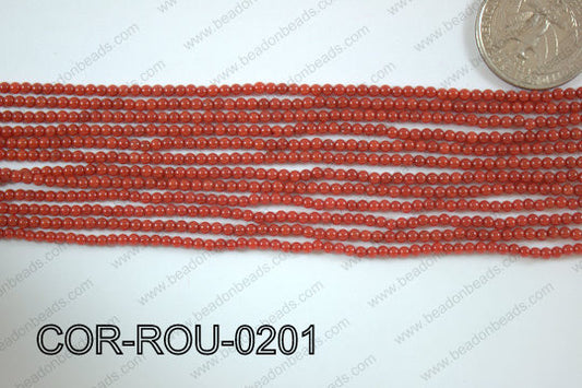 Coral Round 2mm COR-ROU-0201