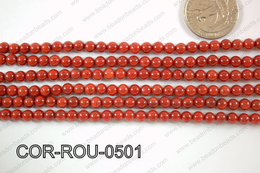 Coral Round 5mm COR-ROU-0501