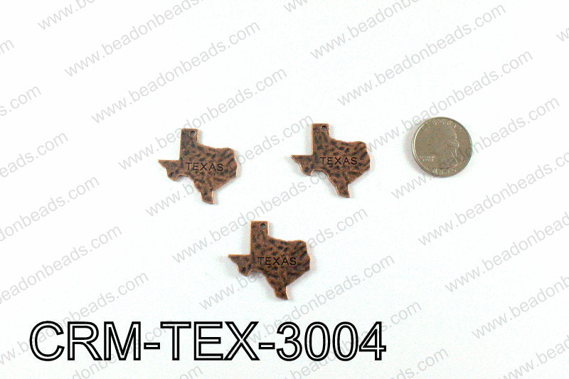 Texas Charms 30x31mm, Copper CRM-TEX-3004