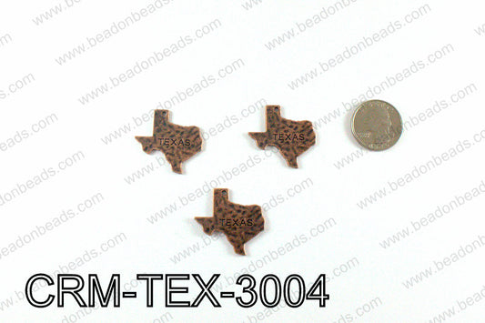 Texas Charms 30x31mm, Copper CRM-TEX-3004