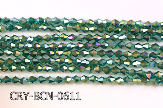 Angelic Crystal Faceted BiCone 6mm CRY-BCN-0611