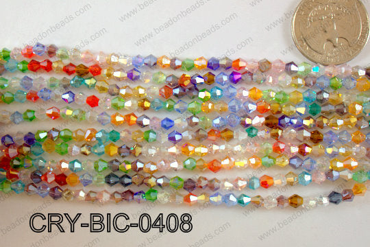 Angelic Crystal Bicone 4mm CRY-BIC-0408