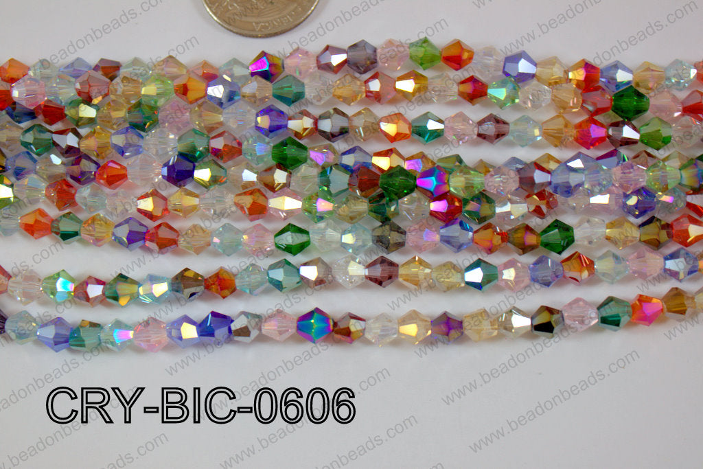 Angelic Crystal Bicone 6mm CRY-BIC-0606