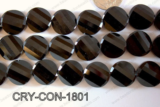 Angelic Crystal Coin 18mm CRY-CON-1801