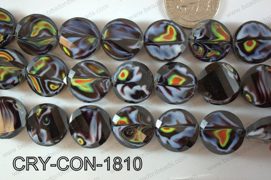 Angelic Crystal Coin 18mm CRY-CON-1810