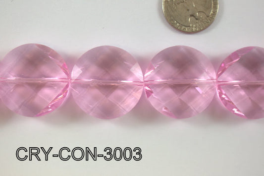 Angelic Crystal Coin 30mm CRY-CON-3003