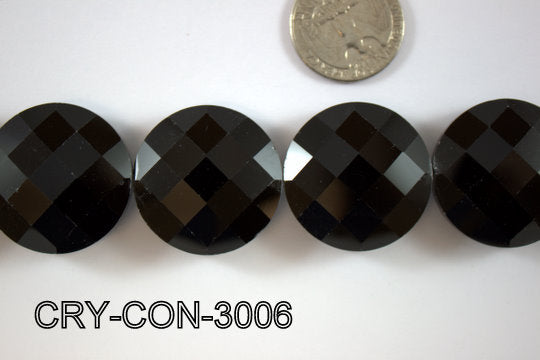 Angelic Crystal Coin 30mm CRY-CON-3006