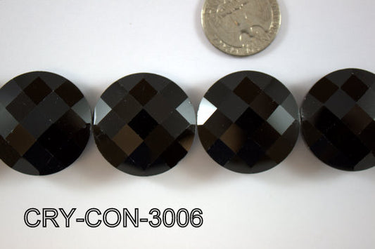 Angelic Crystal Coin 30mm CRY-CON-3006
