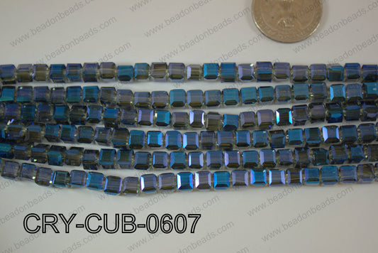 Angelic Crystals Cube 6mm CRY-CUB-0607