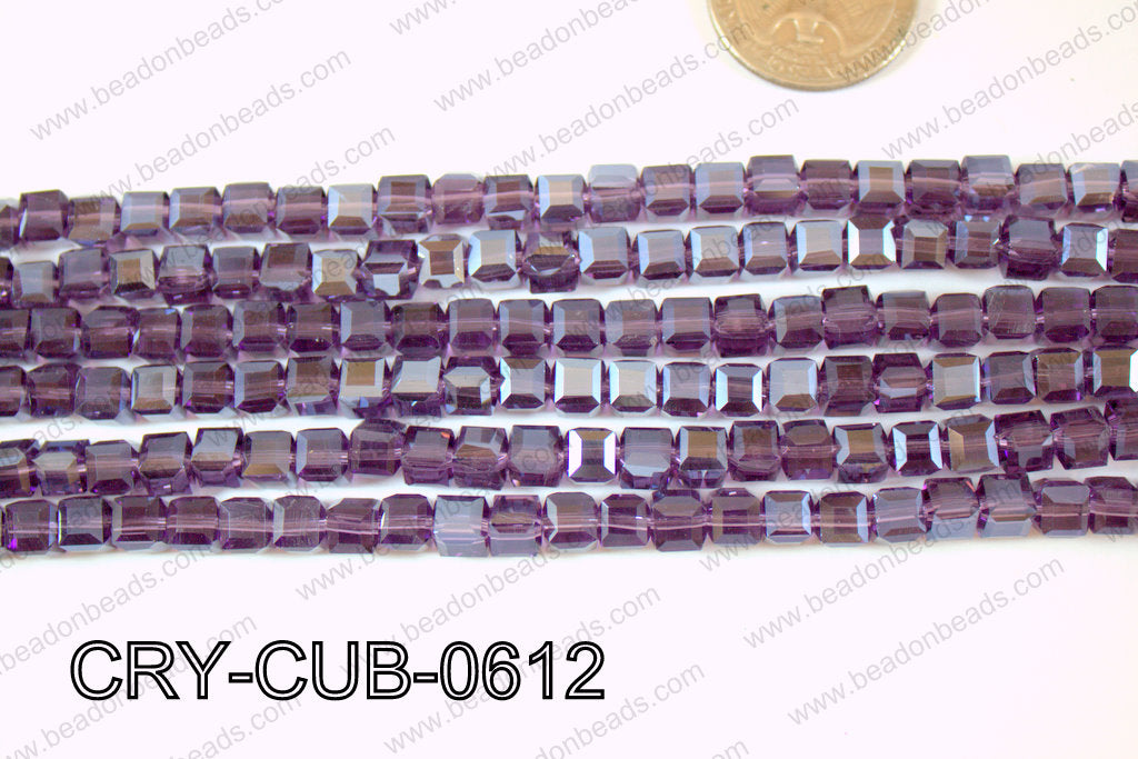 Angelic Crystals Cube 6mm CRY-CUB-0612