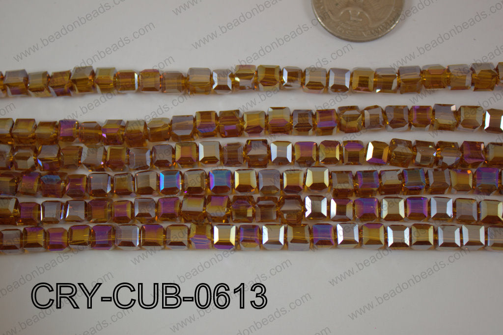 Angelic Crystals Cube 6mm CRY-CUB-0613