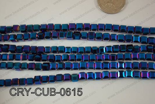 Angelic Crystals Cube 6mm CRY-CUB-0615