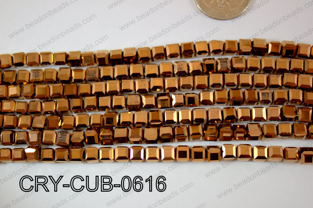 Angelic Crystals Cube 6mm CRY-CUB-0616