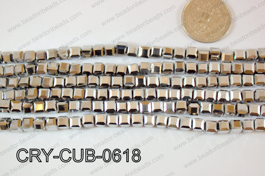 Angelic Crystals Cube 6mm CRY-CUB-0618