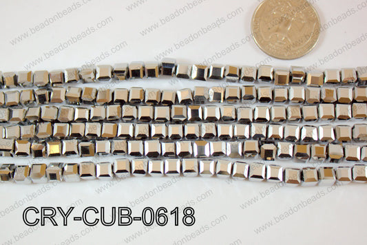 Angelic Crystals Cube 6mm CRY-CUB-0618