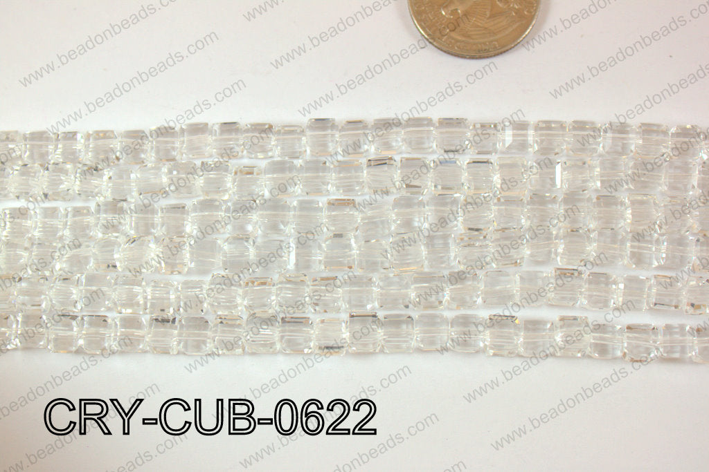 Angelic Crystals Cube 6mm CRY-CUB-0622