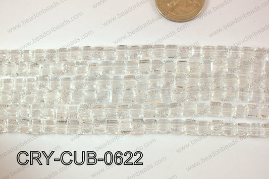 Angelic Crystals Cube 6mm CRY-CUB-0622