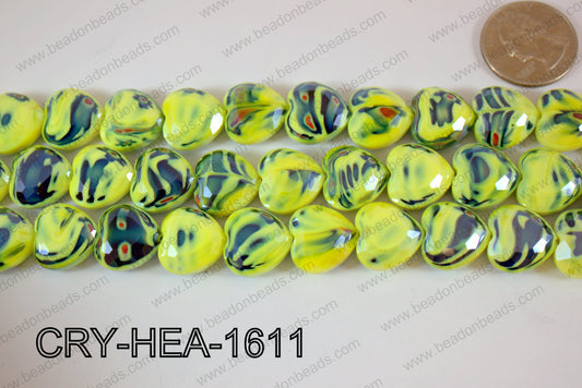 Angelic Crystal Heart 16mm CRY-HEA-1611
