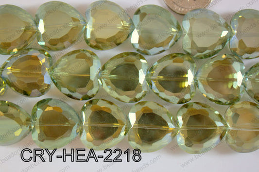 Angelic Crystal Heart 22mm CRY-HEA-2218
