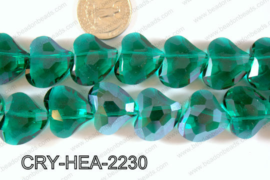 Angelic Crystal Abstract Heart 22mm CRY-HEA-2230