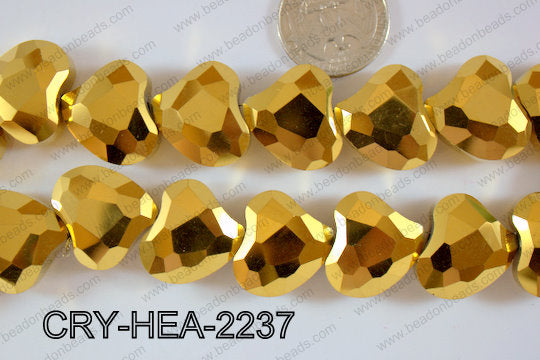 Angelic Crystal Abstract Heart 22mm CRY-HEA-2237