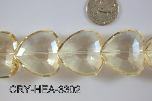 Angelic Crystal Heart 33mm CRY-HEA-3302