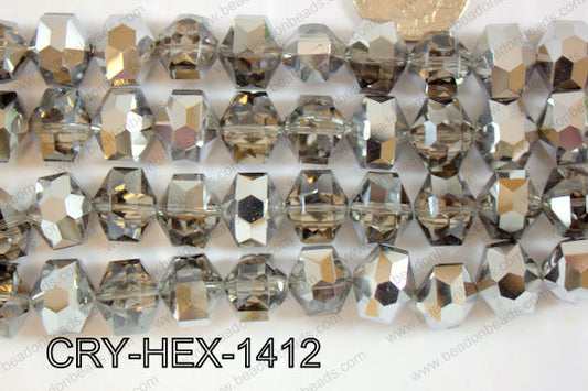 Angelic Crystal Hexagon 14mm CRY-HEX-1412