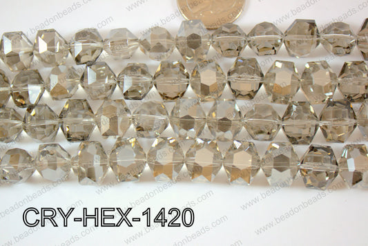 Angelic Crystals Hexagon 12x14mm CRY-HEX-1420