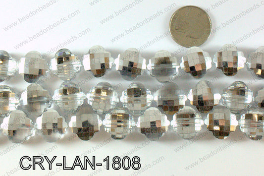ANGELIC CRYSTAL LANTERN 18x18mm CRY-LAN-1808