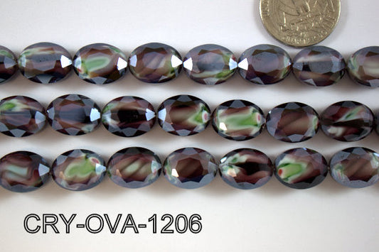 Angelic Crystal Oval 12x16mm CRY-OVA-1206