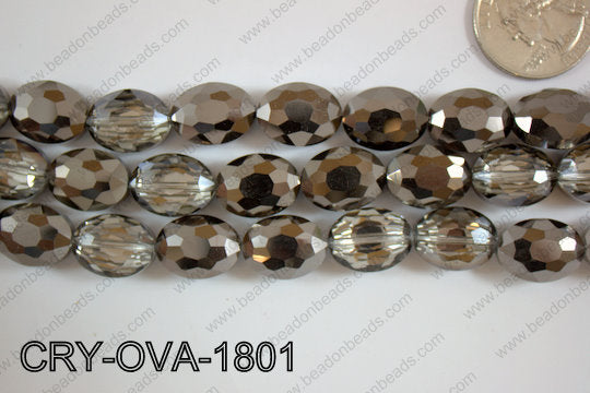 Angelic Crystal Faceted Oval 12x16mm CRY-OVA-1801