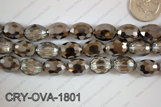 Angelic Crystal Faceted Oval 12x16mm CRY-OVA-1801