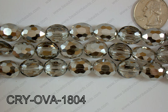 Angelic Crystal Faceted Oval 12x16mm CRY-OVA-1804