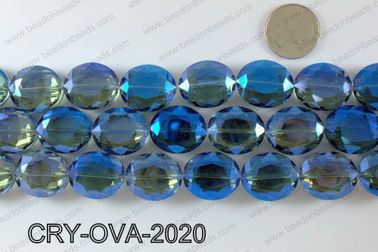 ANGELIC CRYSTAL OVAL 20X24MM CRY-OVA-2020