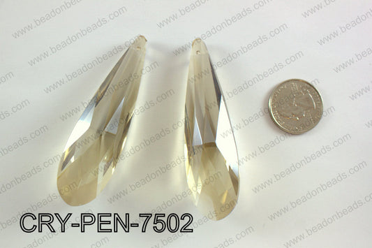 Crystal Pendant 21x75MM  CRY-PEN-7502